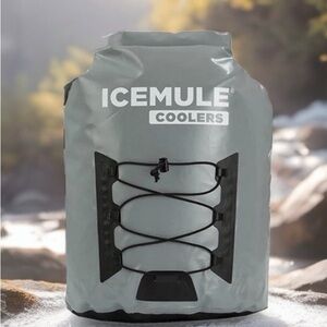 IceMule Pro Large 20L 18 Can Backpack Cooler Gray